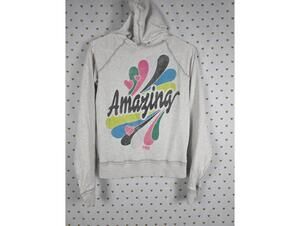 Victorias Secret Pink VINTAGE AMAZING y2k Hoodie Love Dog LARGE